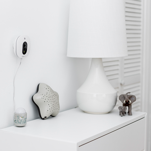 Babyvakt med rörelsemonitor och video, Angelcare AC327