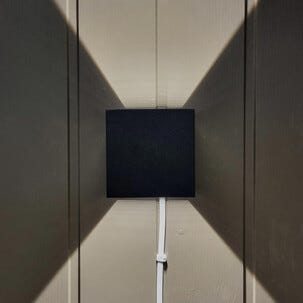 Sunwind Cube fasadbelysning 12 V upp och ner, svart