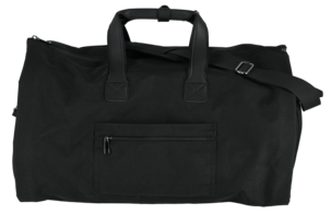 Dresspose herre og dame, duffelbag, svart