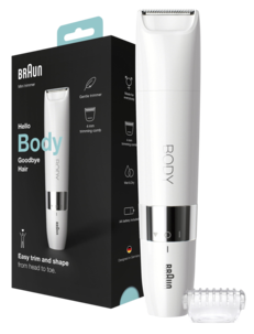 Braun Body Mini Trimmer BS1000 Wet & Dry kroppstrimmer