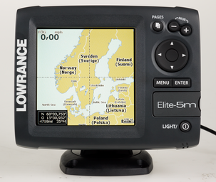 Karttaplotteri Lowrance Elite-5m