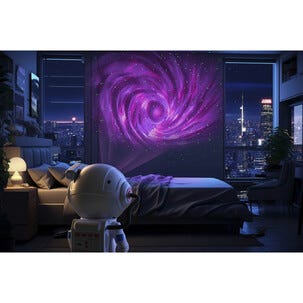 Stellar Light projektorlampa astronaut nattlampa