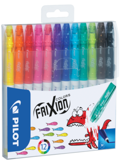 Pyyhittävät tussit Frixion Colors