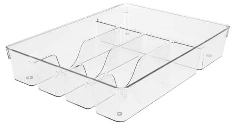 Besticklåda plast 40,5 x 30 x 7,3 cm