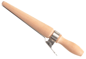 Krumkakepinne med klemme 25 cm