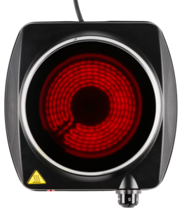 Keittolevy lasikeramiikkaa