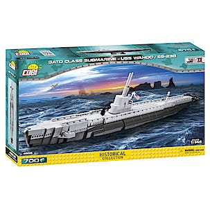 Byggklossar Ubåt USS Wahoo SS-238, Cobi 