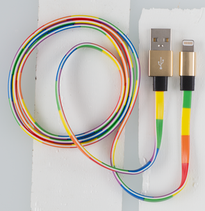 Synkronointikaapeli Lightning iPhone/iPad, Clas Ohlson