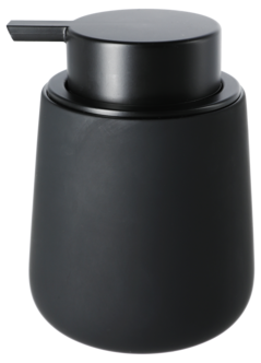 Saippuapumppu kivitavaraa, musta