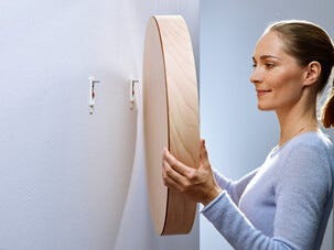 Självhäftande skruvar Tesa, gråa