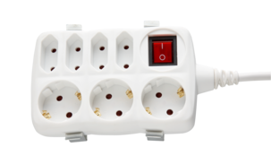 Väggfäste för grenuttag