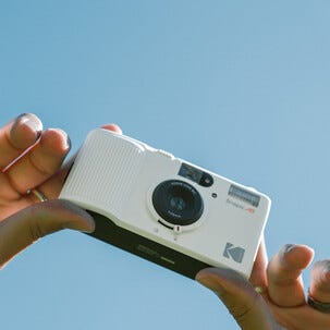 Kodak Snapic A1 analog kamera med glasobjektiv