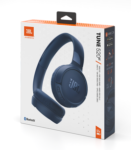 JBL Tune 520 BT, hopfällbara trådlösa on ear hörlurar