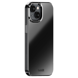 Holdit Mirror MagSafe mobildeksel iPhone 16e/15/14/13, svart