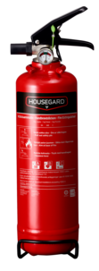 Käsisammutin 1 kg, Housegard