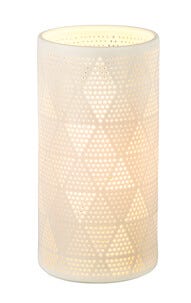 Pöytävalaisin posliini Tube Northlight