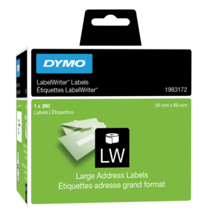 Stora adressetiketter Dymo LabelWriter