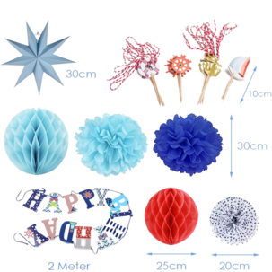 Festdekorasjoner med havtema