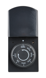 Cotech skymningsrelä med timer utomhus, IP44