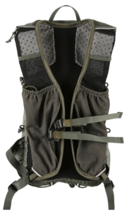 Liten ryggsäck, löparryggsäck 10 liter, mörkgrön