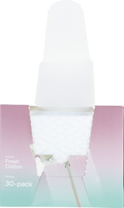 Tørrmopprefill Fresh Cotton, 30-pakning