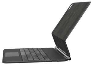 Tangentbord för iPad Pro 12,9 tum, fodral med stativ