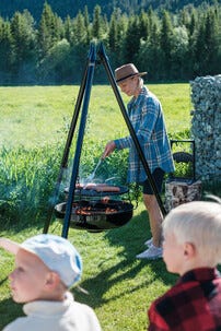 Espegard bålpanne Glo 60, ildfat med stativ