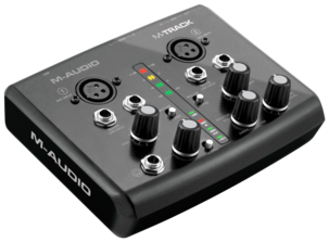 2-kanavainen USB/MIDI-interface, M-Audio M-Track