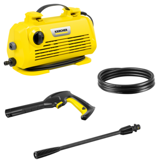 Kärcher K2 Pieni kannettava painepesuri, 110 bar