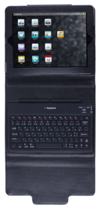 Veske med Bluetooth-tastatur for iPad