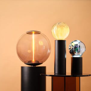 Smokey Pallolamppu LED E27 12 W himmennettävä magneettinen hehkulanka, 28 cm