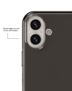 Holdit gjennomsiktig deksel til iPhone 16