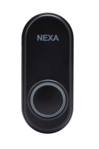 Nexa MLT-1925 Painonappi ovikelloon, musta