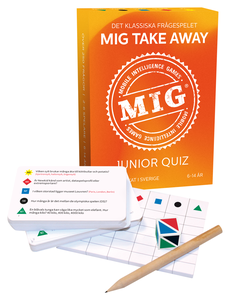 MIG Take Away Junior Quiz frågespel för barn
