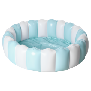 Liten uppblåsbar barnpool, rund, 1,5 m, 2-6 år