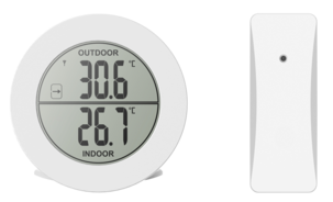 Langaton lämpömittari ja magneettikiinnike