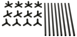 Lisäosa Cube-metallihyllyyn