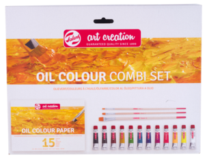 Talens Art Creation Oil Colour Combi Set med oljefärg