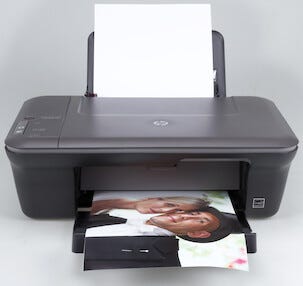 Allt-i-ett bläckstråleskrivare HP DeskJet 1050A