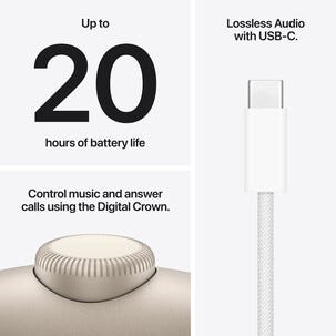 Apple AirPods Max 2 over ear-hörlurar