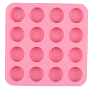 Silikonbakform Smiley mini