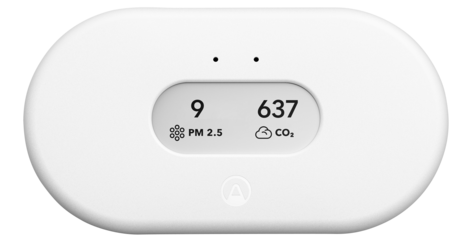 Airthings View Plus, radonmätare och luftmätare
