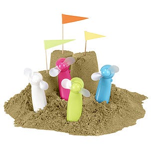 Batteridriven minifläkt