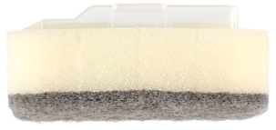 Diskborste med svamp