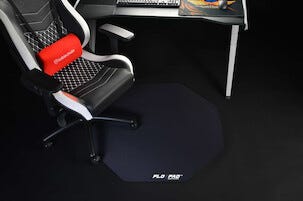 Florpad gulvbeskyttelse til gamingstol, 100 cm