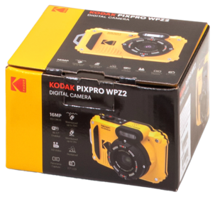 Kodak Pixpro WPZ2 vanntett digitalkamera, 1080p