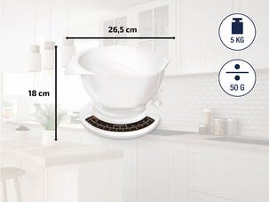 Soehnle Culina Pro köksvåg vit