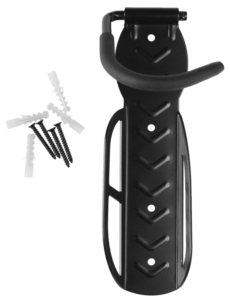 Pyöräteline seinään, koukku renkaalle