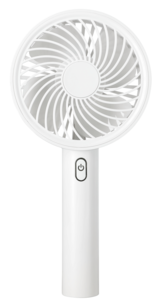 Handfläkt med USB och bordsstativ