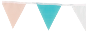 Vimplar pastell 3 m